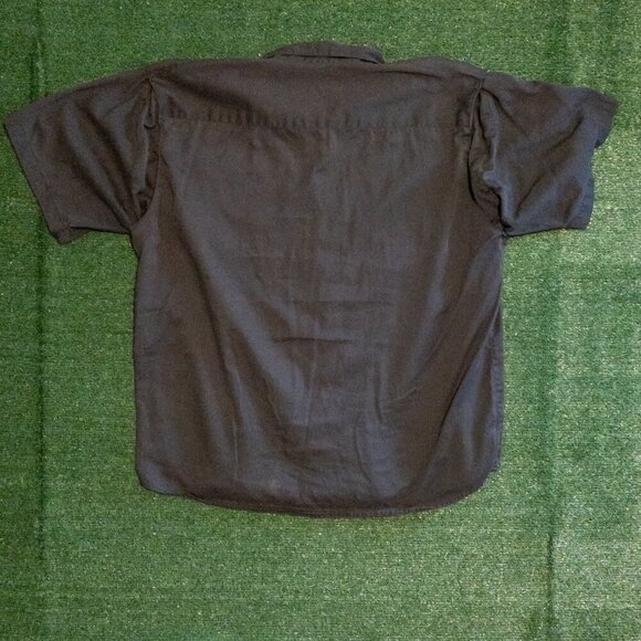 JESSE JAMES INDUSTRIAL WORKWEAR MENS CASUAL SHIRT BUTTON DOWN GRAY SIZE XXL - Picture 6 of 7